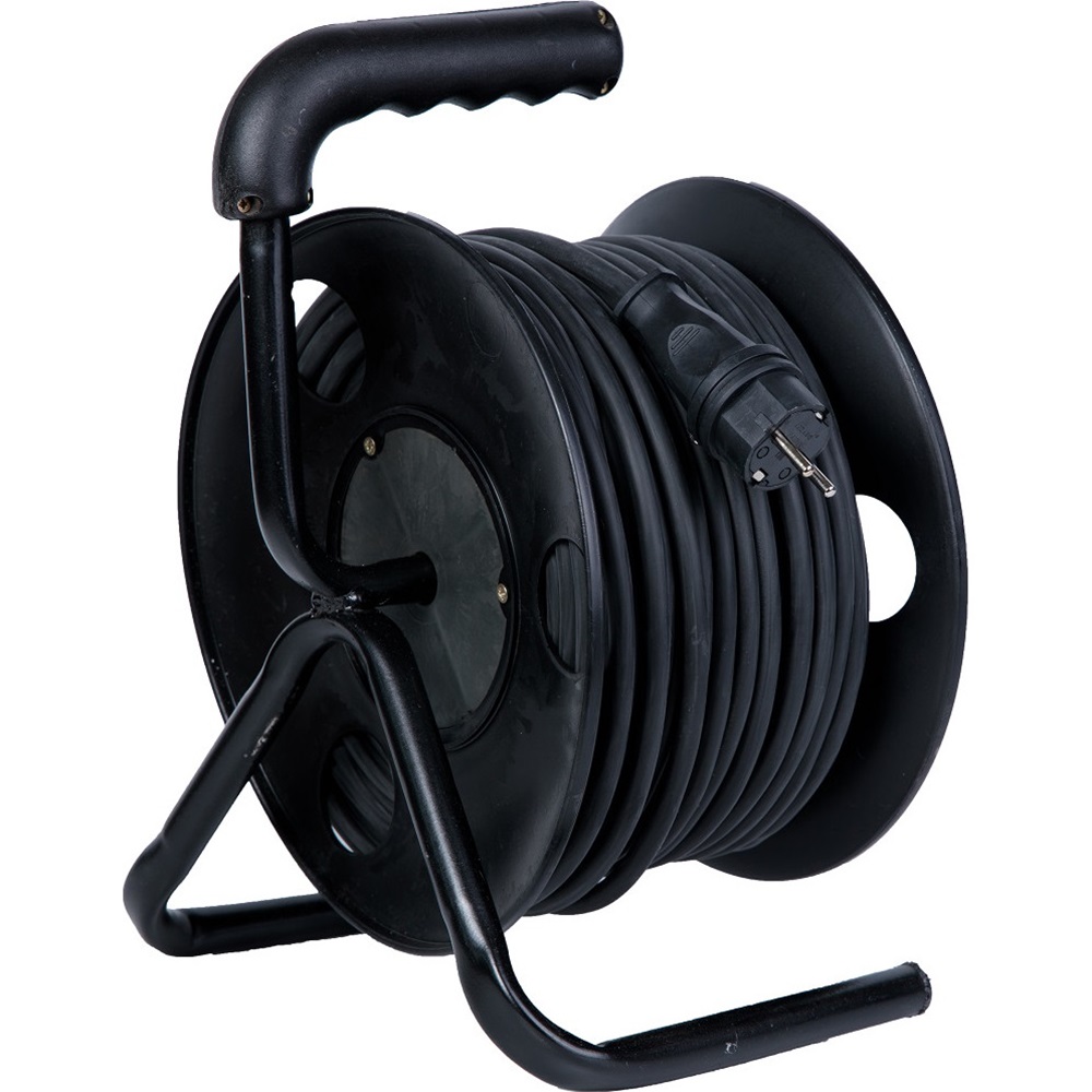 Удлинитель силовой USE КГ 4000 Вт 50м на катушке с заземлением   USE303-042