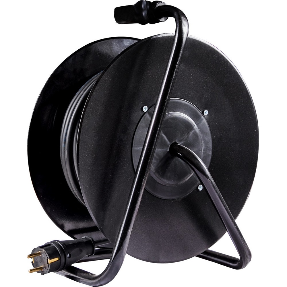 Удлинитель силовой USE КГ 4000 Вт 50м на металлической катушке IP 44 с заземлением  USE303-048