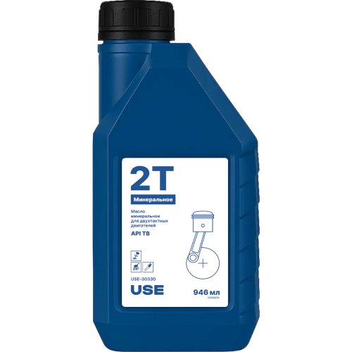 Масло USE 2-х тактное минеральное API TB 0,946 л   USE-30330
